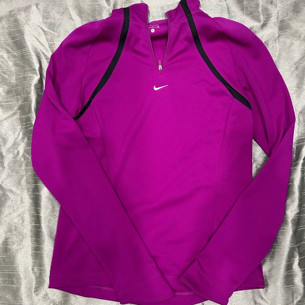 🖤🩷Nike Magenta Dri-FIT Half-Zip Top🩷🖤